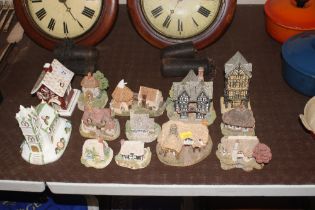 A collection of Coalport and Lilliput Lane model c