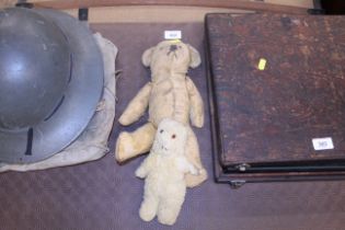 Two small vintage Teddy bears