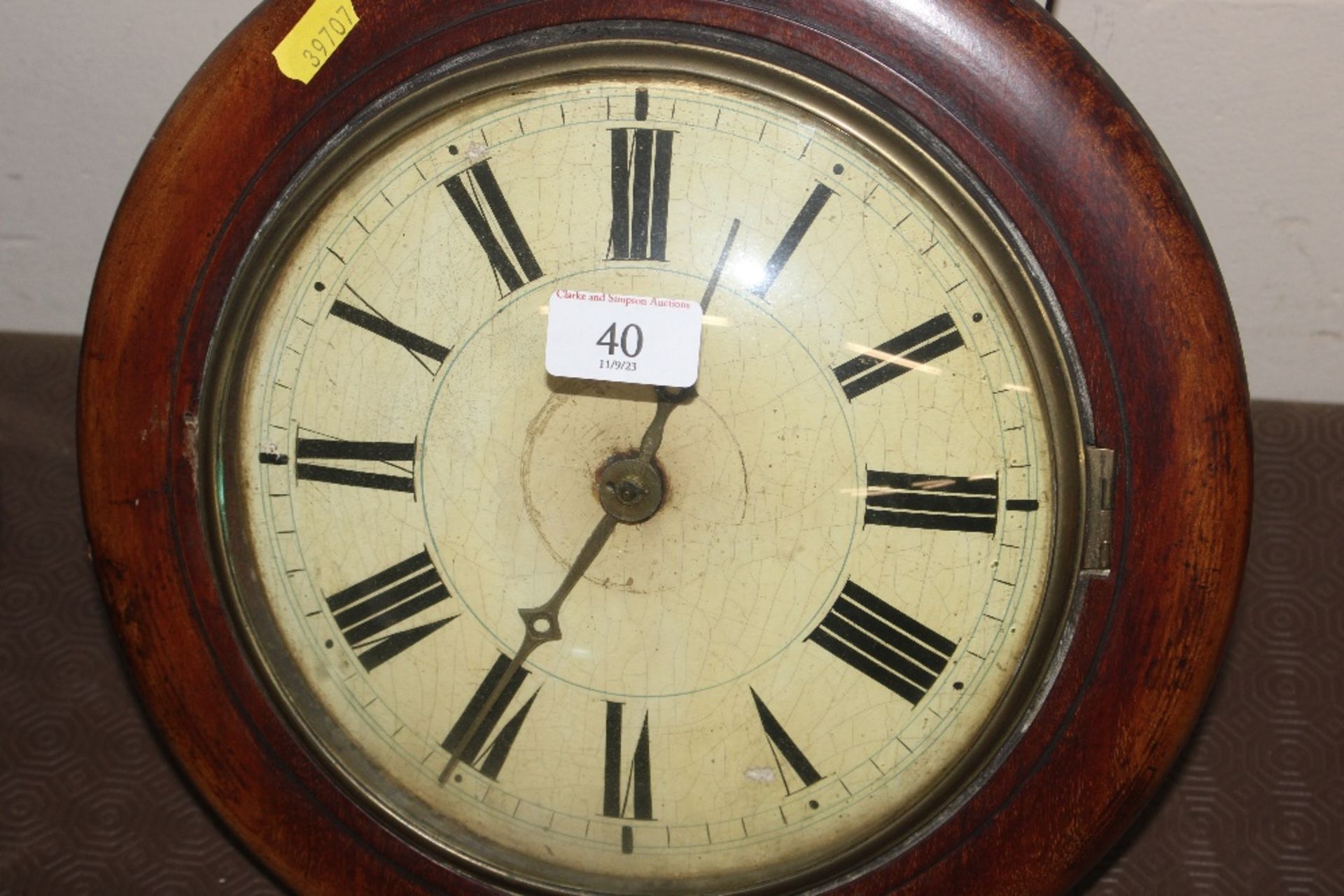 A Victorian postman's alarm clock - Image 2 of 6