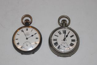 A Triumph pocket watch; and another pocket watch