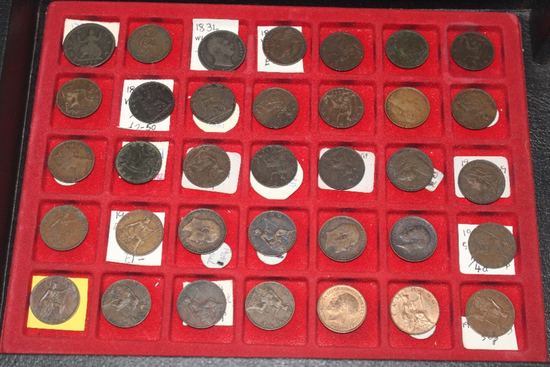 A case of silver and other coinage to include crow - Image 8 of 8