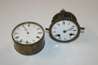 A Schmitnagel of Paris clock movement and a Clerke