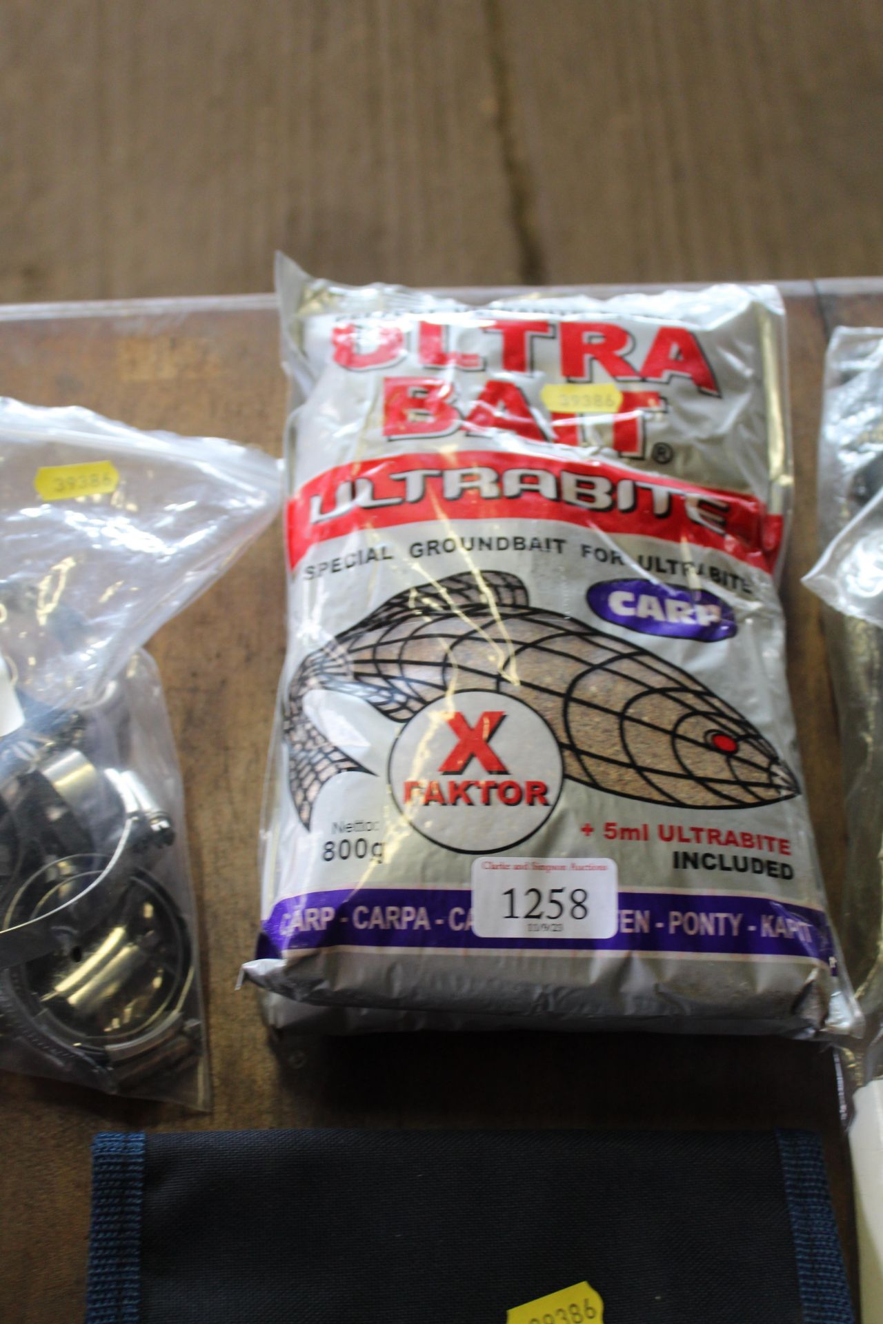 Two bags of carp ground bait