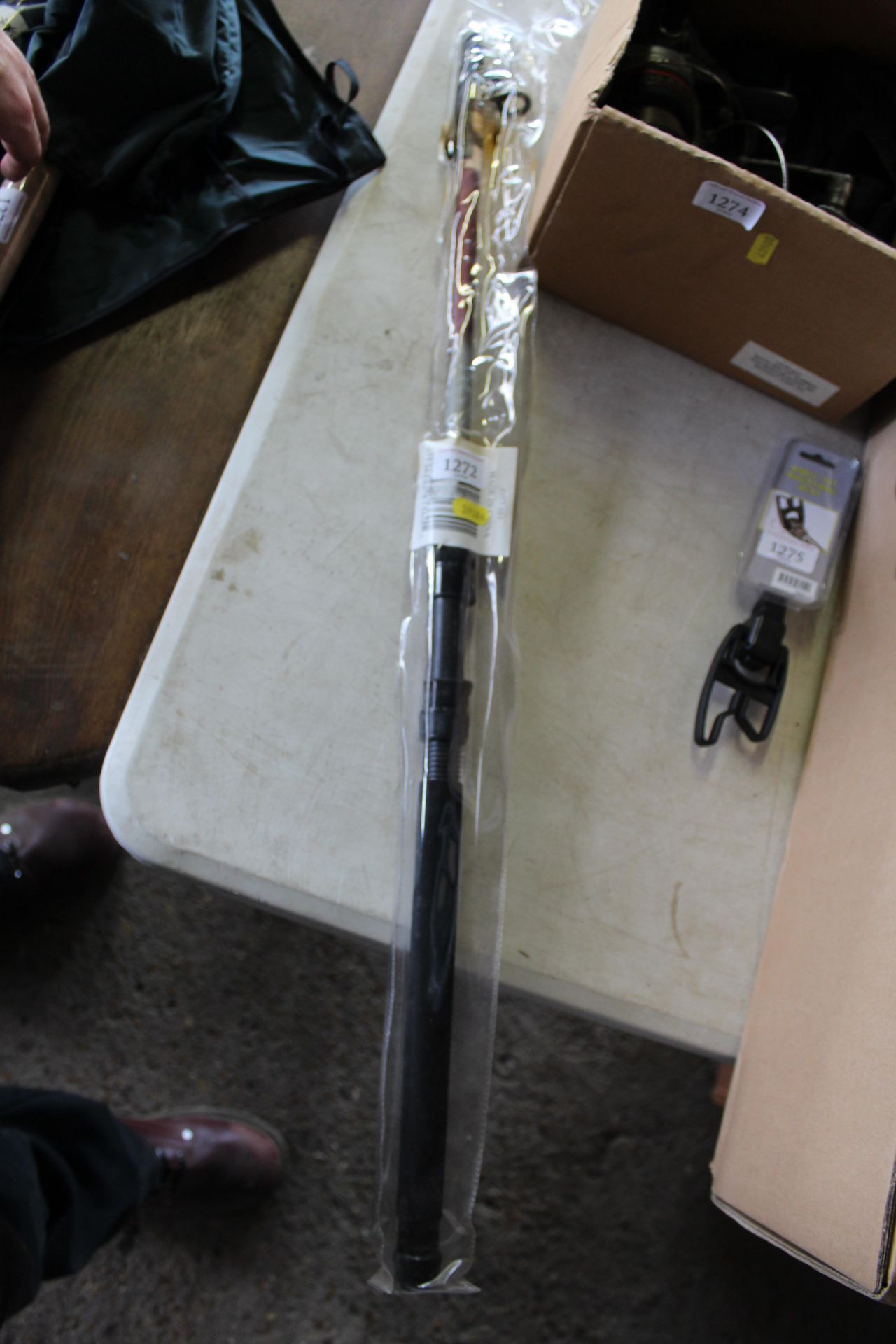 An Abu Garcia Enticer telescopic travel rod