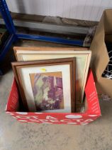 A quantity of pictures and prints