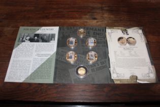 The VE Day Chronicle Coin Collection with certific