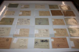 Approx. 25 German Third Reich letters and post-car