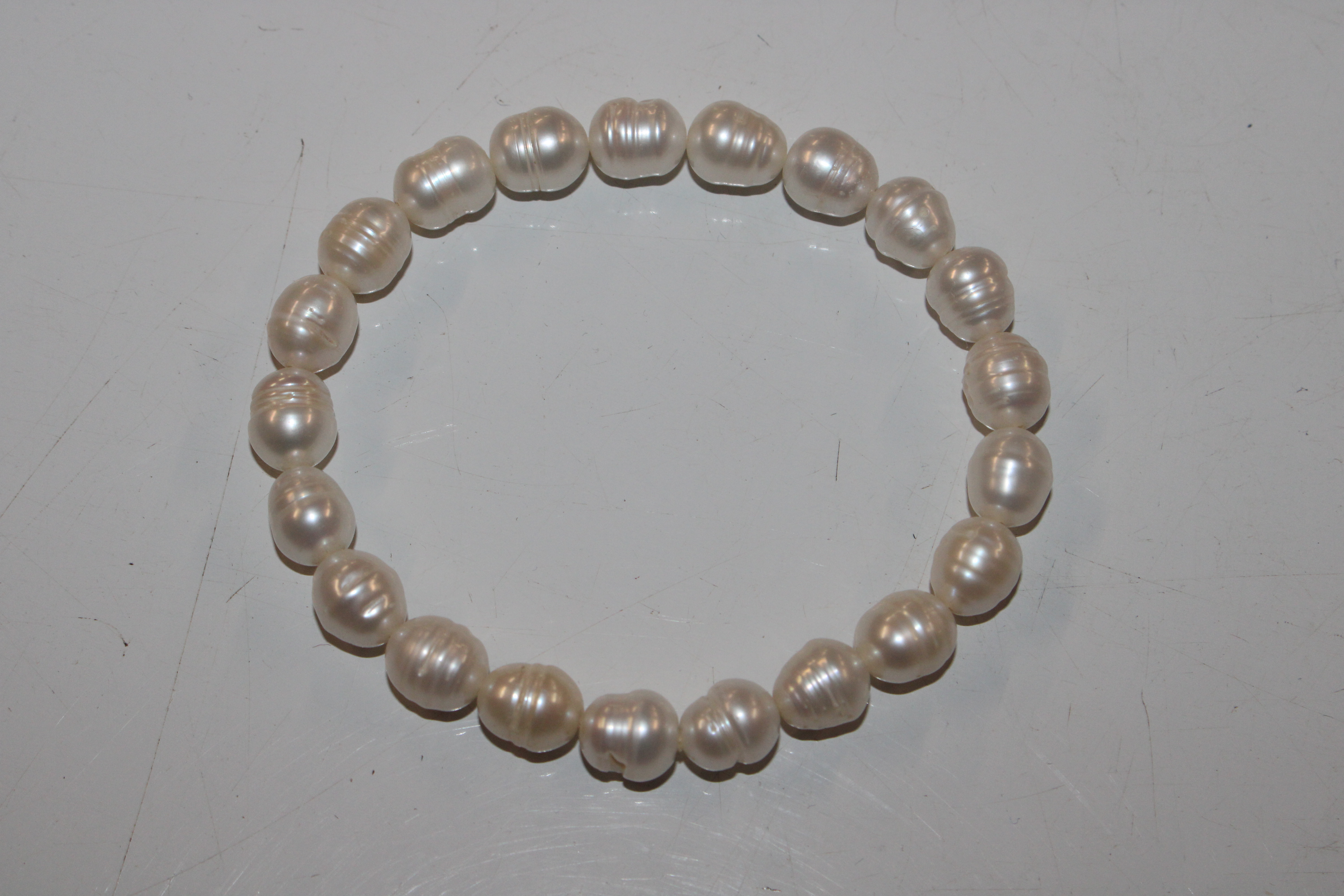 A Sterling silver and cultured pearl necklace and - Bild 2 aus 7