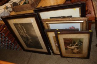 A collection of various Victorian and later prints