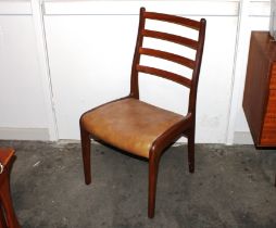 A teak G-plan dining chair