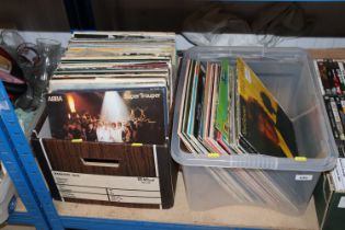 Two boxes of various LPs