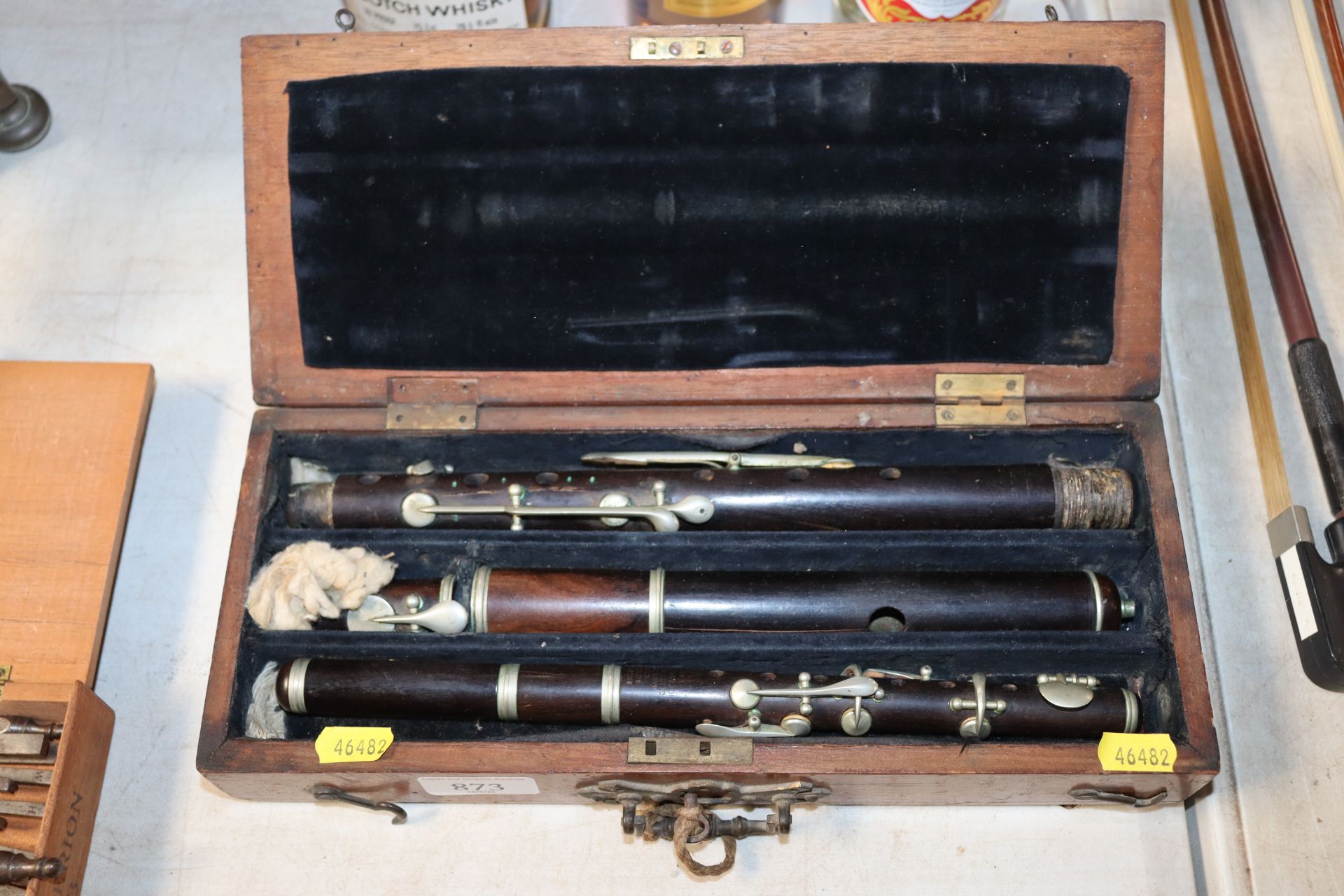 A boxed Hawk flute