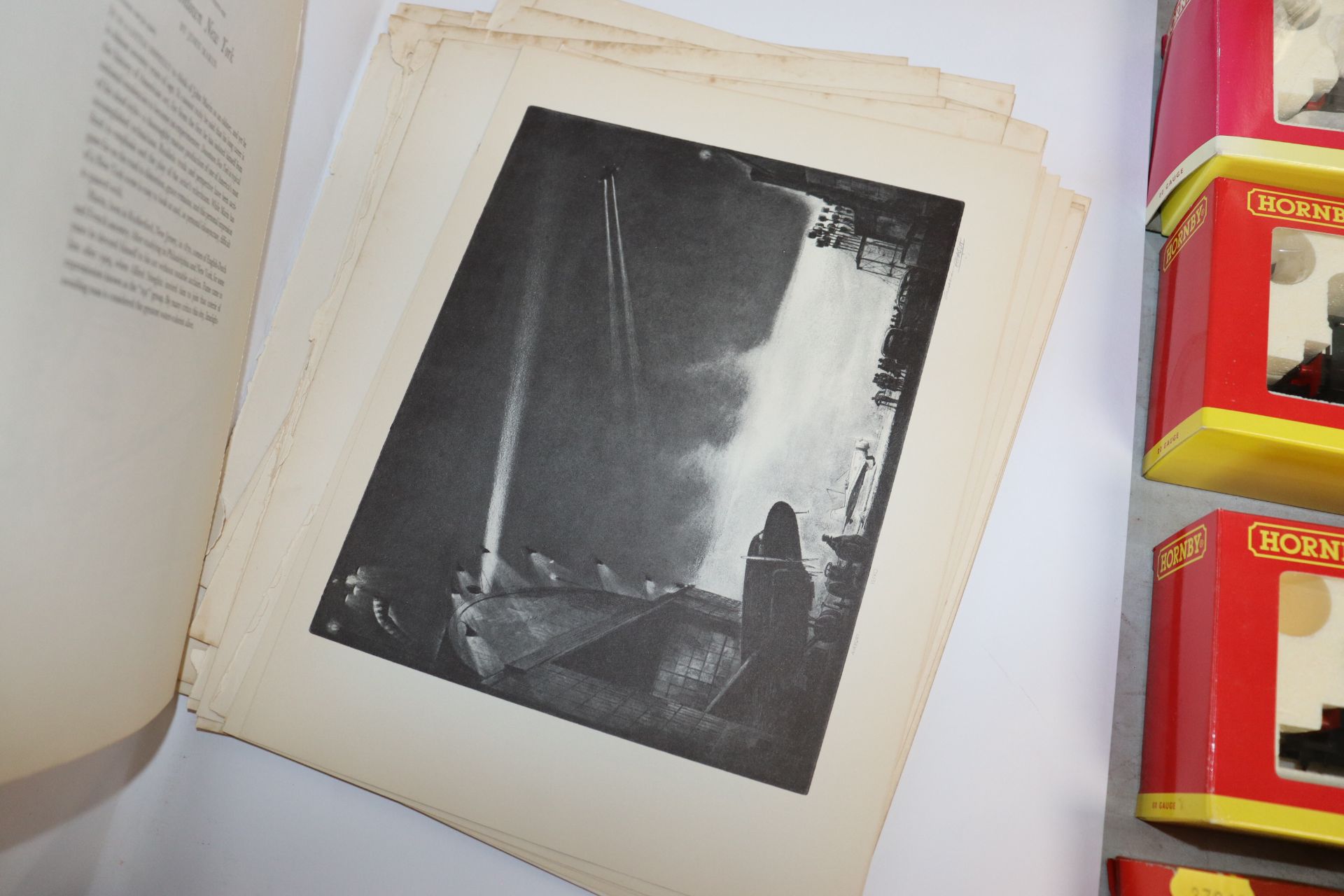 A folder of monochrome prints; American black and - Image 4 of 5
