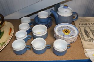 A quantity of Denby "Chatsworth" teaware