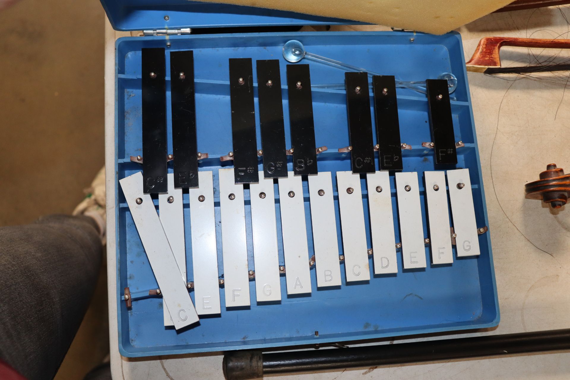 A Xylophone and a cased clarinet - Image 3 of 3