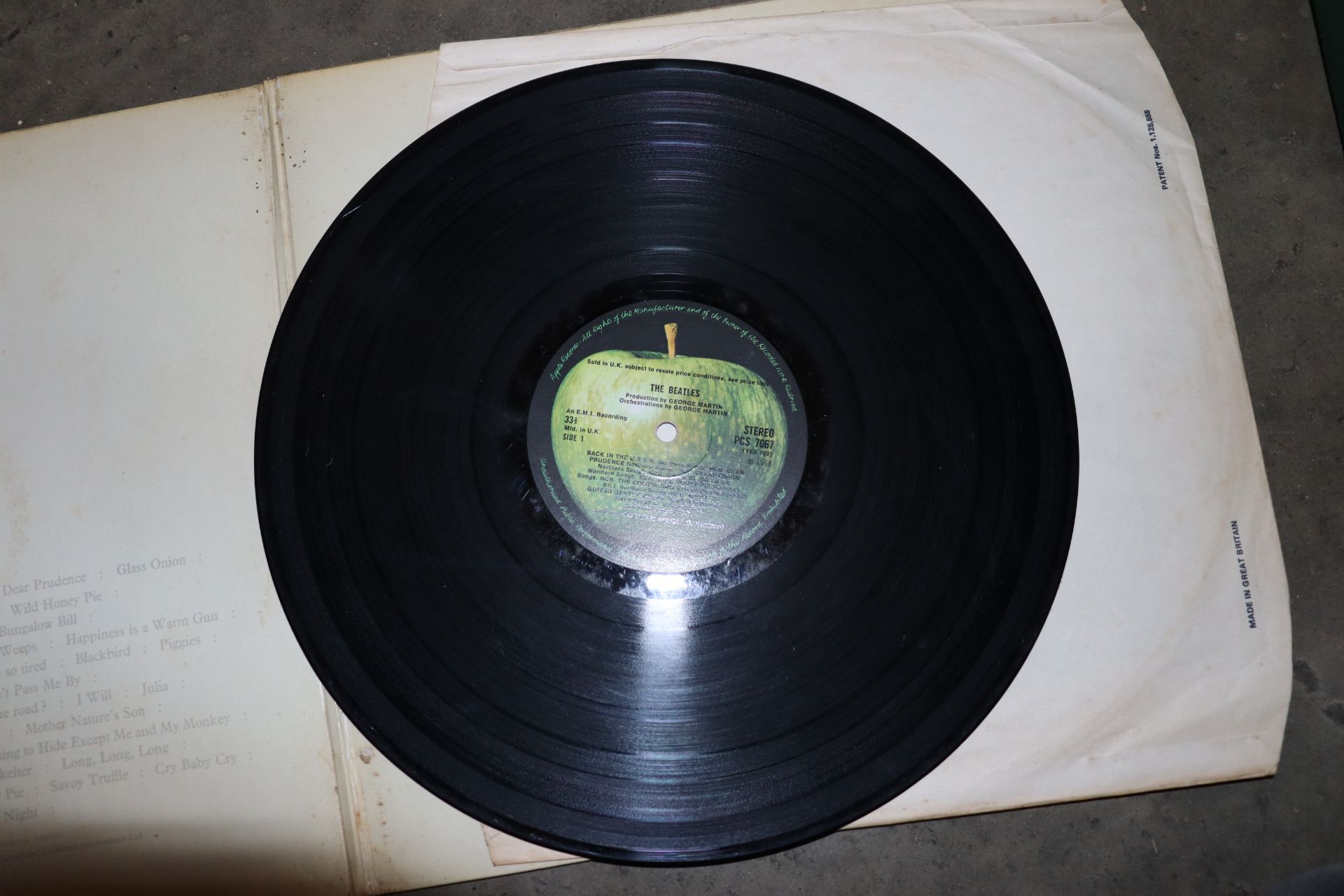 A box of records including the Beatles - Image 4 of 4