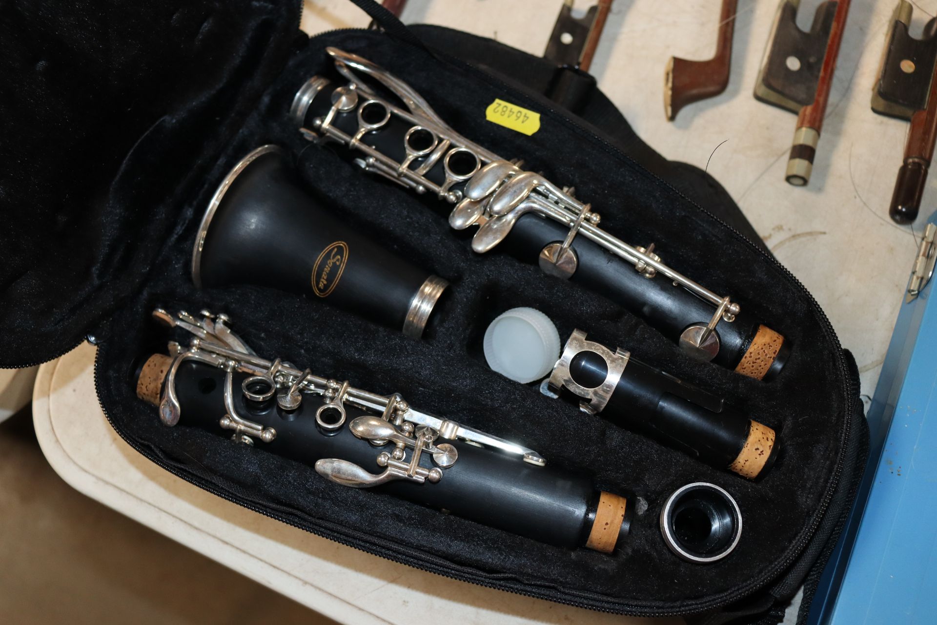 A Xylophone and a cased clarinet - Image 2 of 3