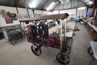 A 116A Lister D type stationary engine, built in 1