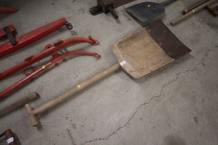 A vintage malt shovel