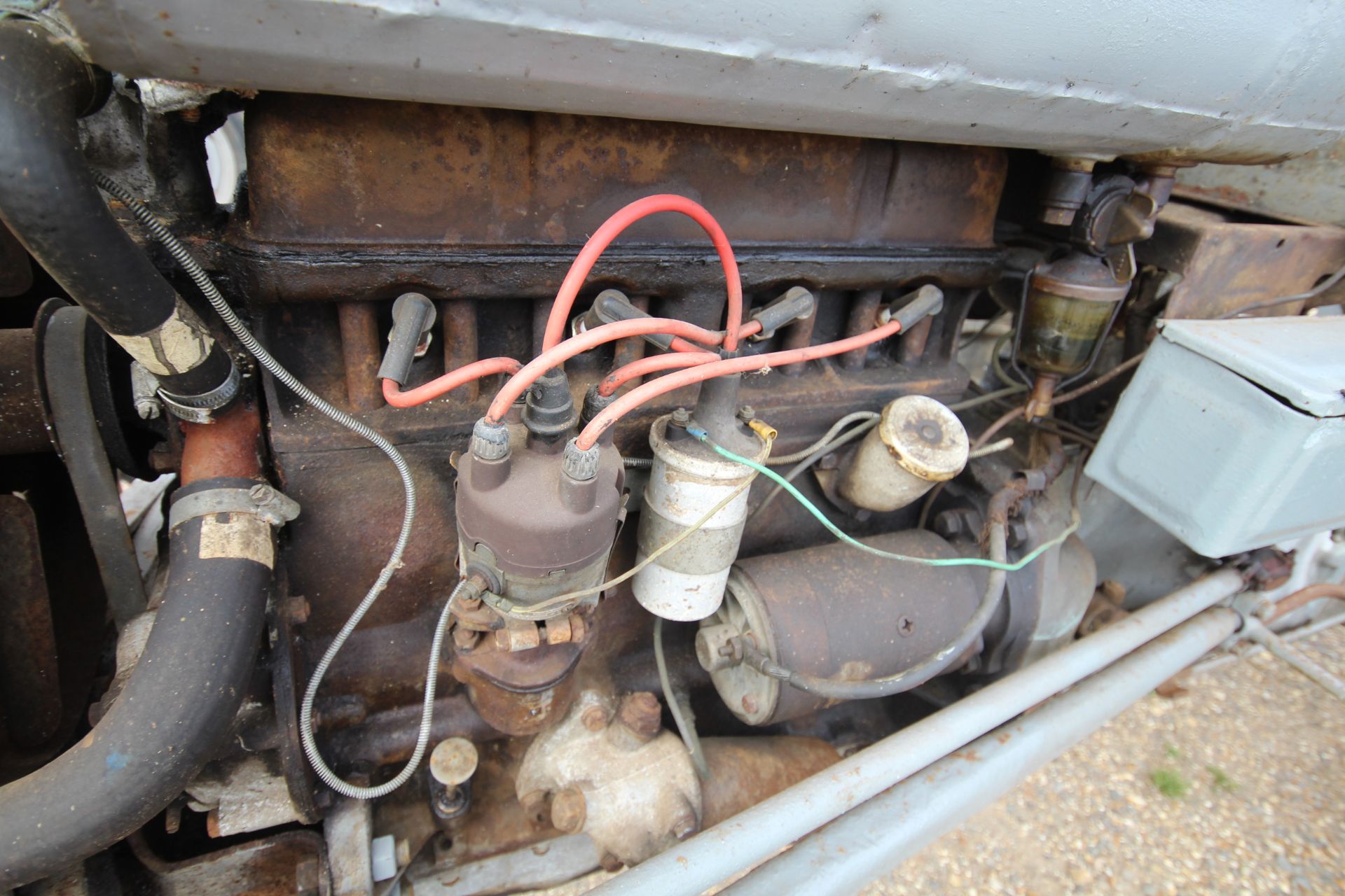 Ferguson TED 20 6V petrol/ TVO 2WD tractor. Serial number 127791. Built Friday  21st April 1950. Has - Image 50 of 57