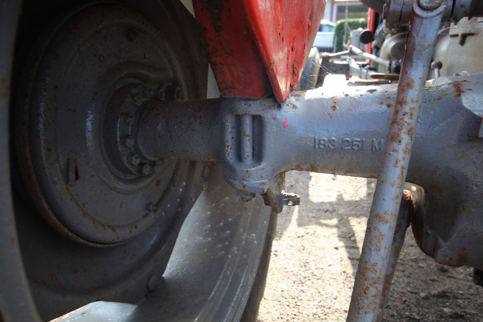 Massey Ferguson MF35 3-cylinder diesel 2WD tractor. Serial number SNM228035. Built Wednesday 22 - Image 26 of 61