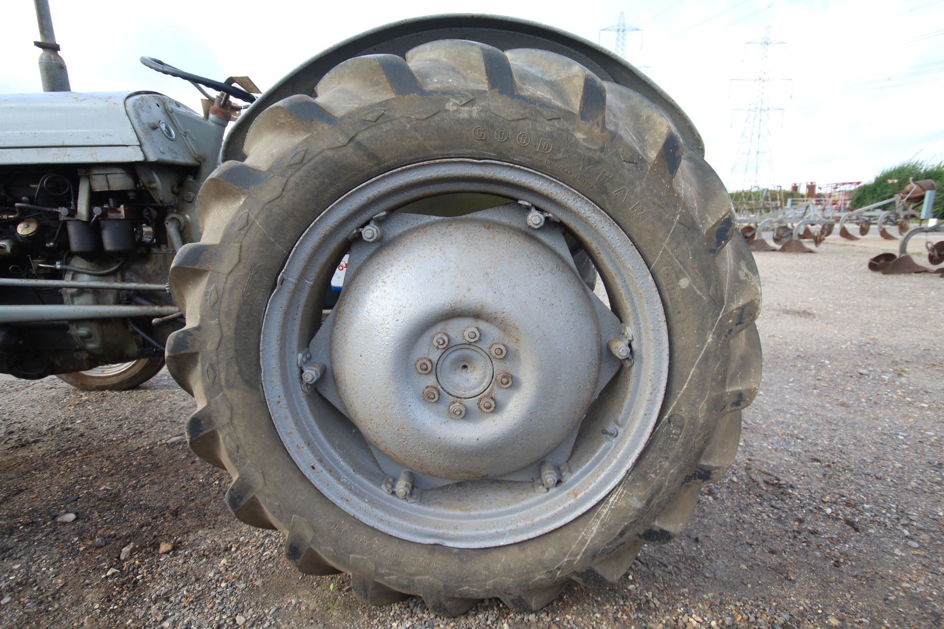 Ferguson TEF 20 diesel 2WD tractor. Serial number 411731. Built Wednesday 22 September 1954. - Image 34 of 66