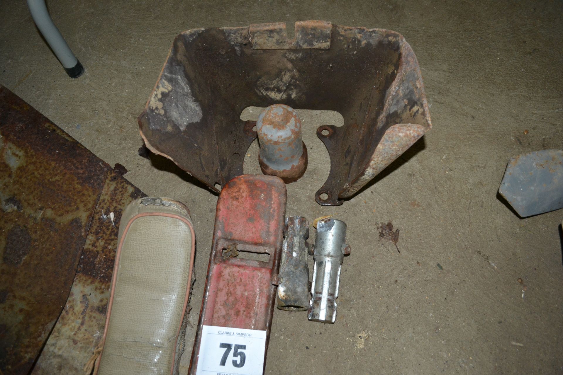 Tractor spares to include mudguard extensions, PTO Cap, 35 seat back, PTO adapters etc. - Image 2 of 5