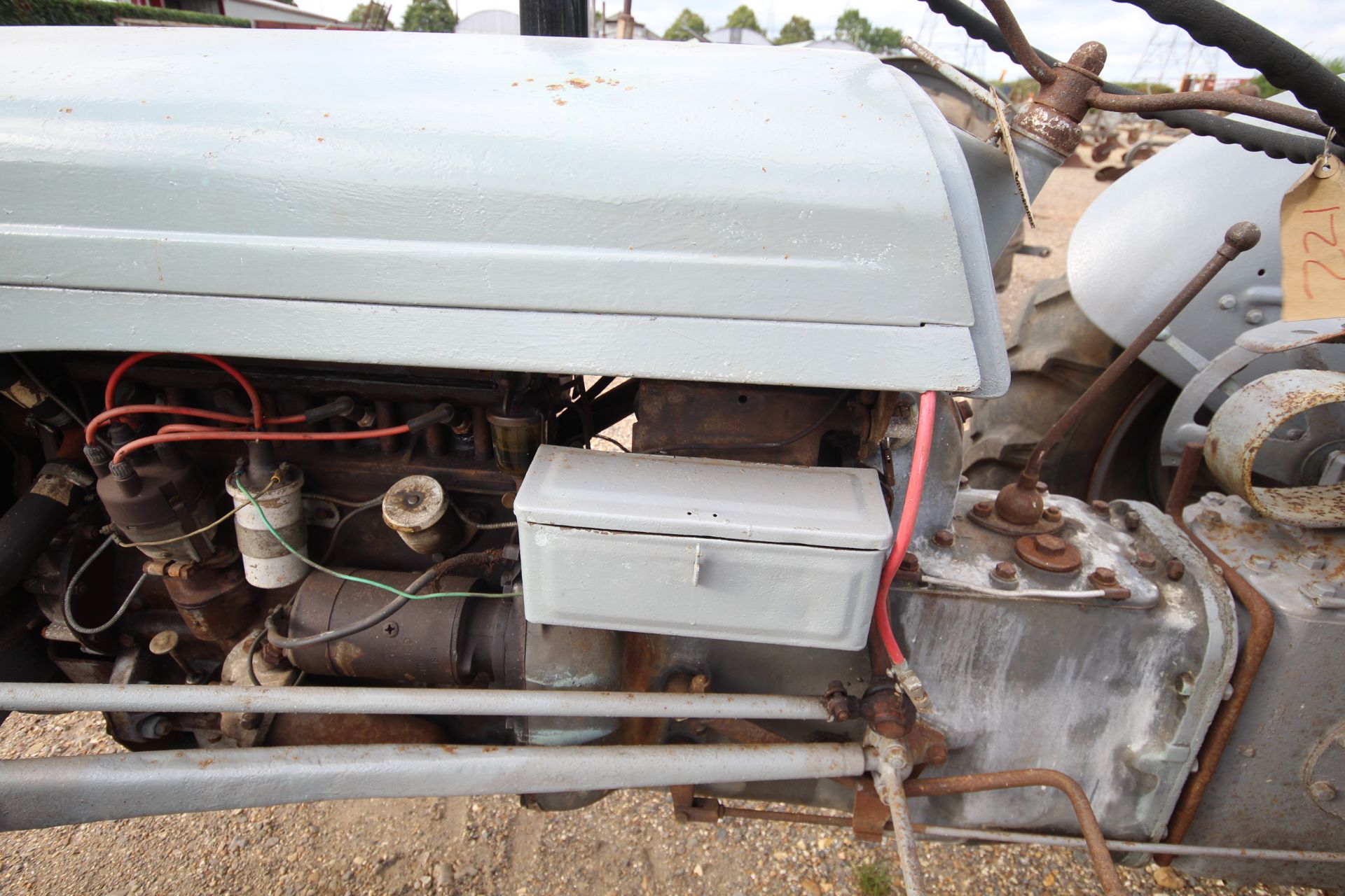 Ferguson TED 20 6V petrol/ TVO 2WD tractor. Serial number 127791. Built Friday  21st April 1950. Has - Image 36 of 57