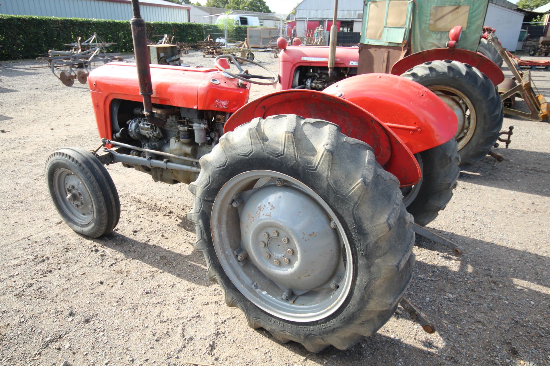 Massey Ferguson MF35 3-cylinder diesel 2WD tractor. Serial number SNM228035. Built Wednesday 22 - Image 7 of 61