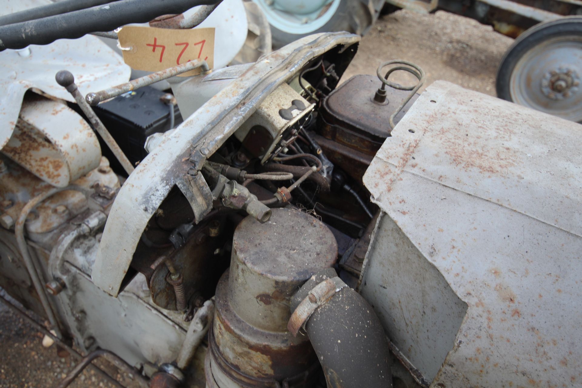 Ferguson TEF 20 diesel 2WD tractor. Serial number 411731. Built Wednesday 22 September 1954. - Image 54 of 66