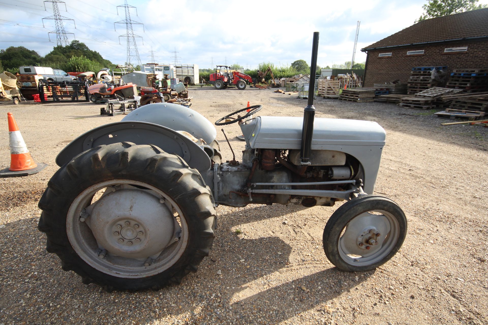 Ferguson TED 20 6V petrol/ TVO 2WD tractor. Serial number 127791. Built Friday  21st April 1950. Has - Image 4 of 57