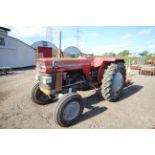 Massey Ferguson MF165 Multi-Power 2WD tractor. Serial Number 141638. Registration KRT 563P (no
