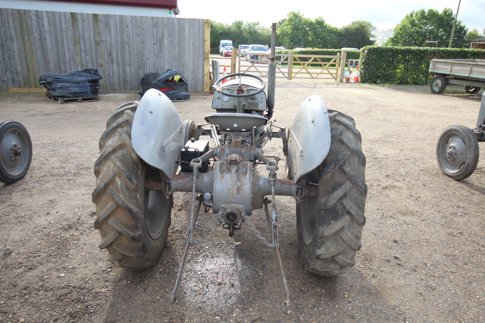 Ferguson TEF 20 diesel 2WD tractor. Serial number 411731. Built Wednesday 22 September 1954. - Image 6 of 66