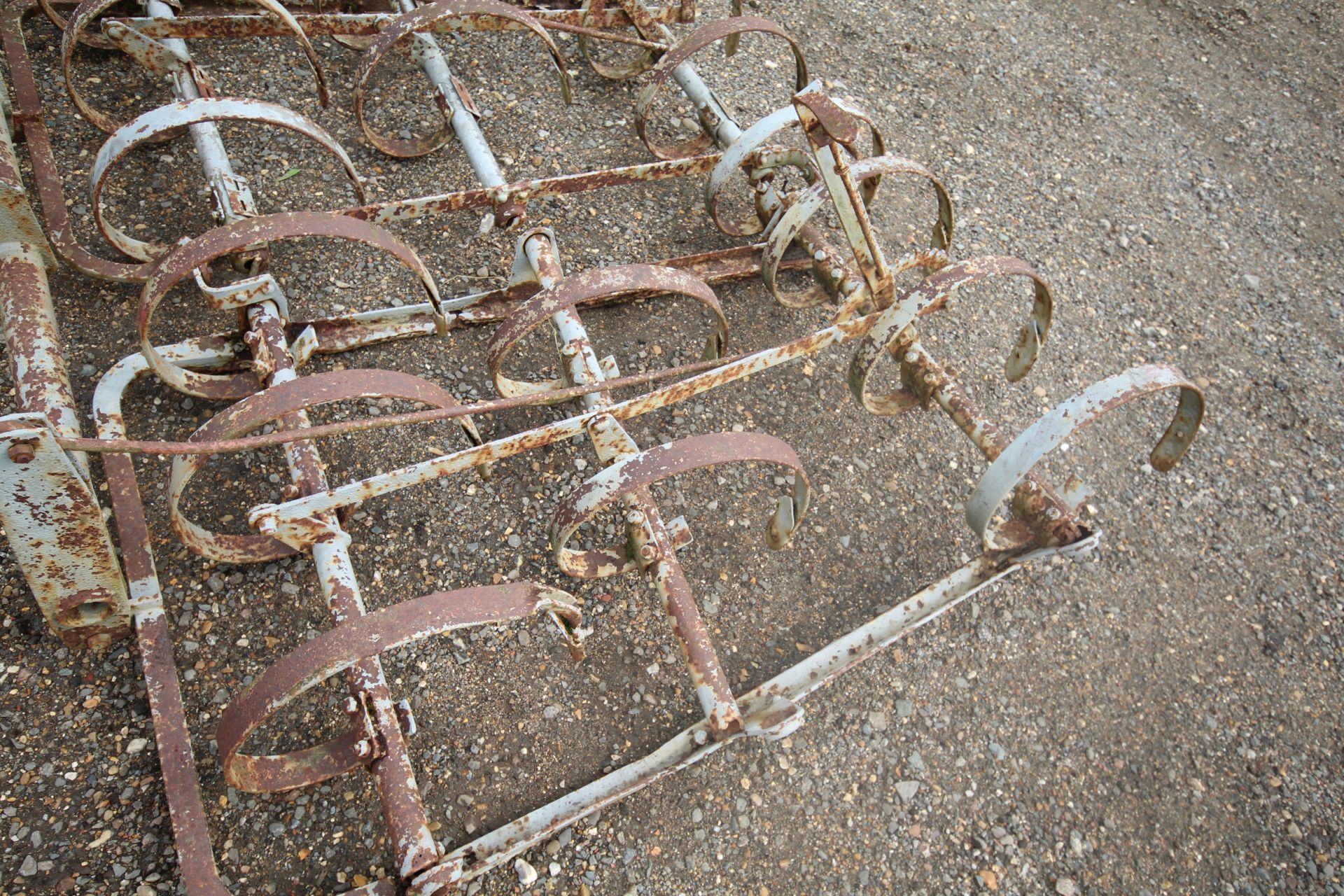 Ferguson Spring Tooth Harrow. Three gang. Later headstock. Model K-BE-A31. - Image 10 of 10