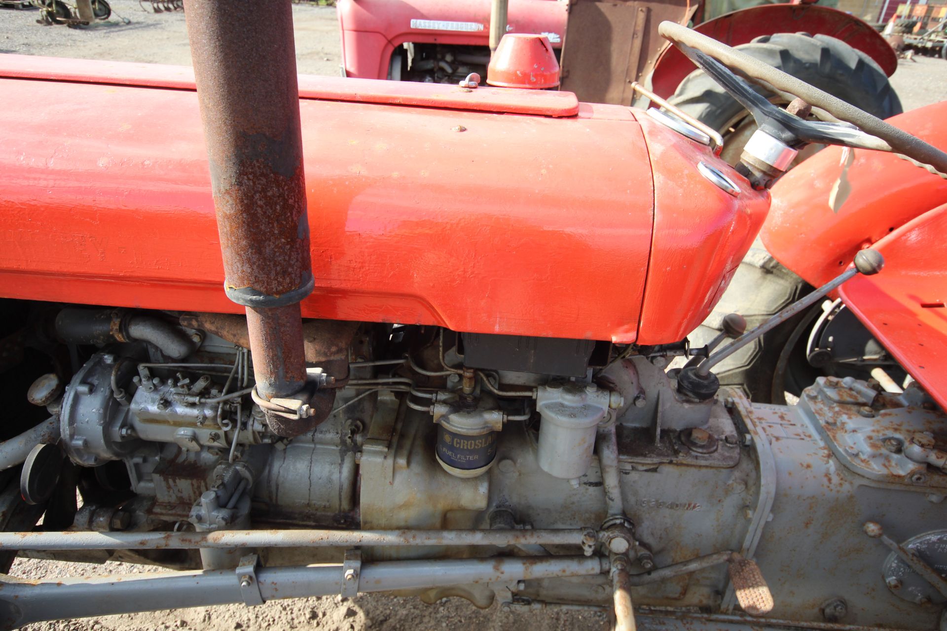 Massey Ferguson MF35 3-cylinder diesel 2WD tractor. Serial number SNM228035. Built Wednesday 22 - Image 33 of 61