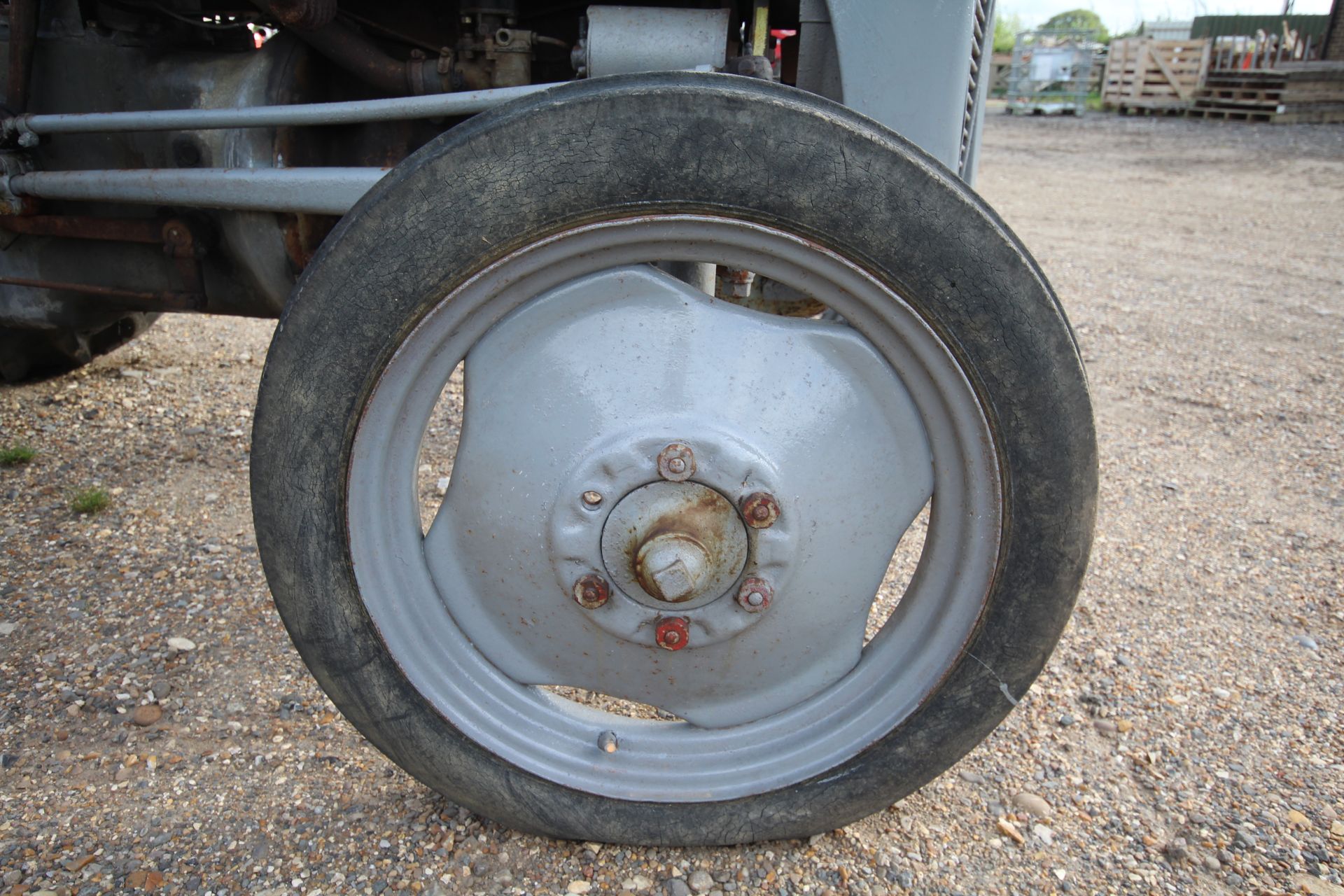 Ferguson TED 20 6V petrol/ TVO 2WD tractor. Serial number 127791. Built Friday  21st April 1950. Has - Image 12 of 57