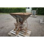 Massey Ferguson Fertiliser Spinner. Model 477. Serial number N9564. Supplied by Wrentham