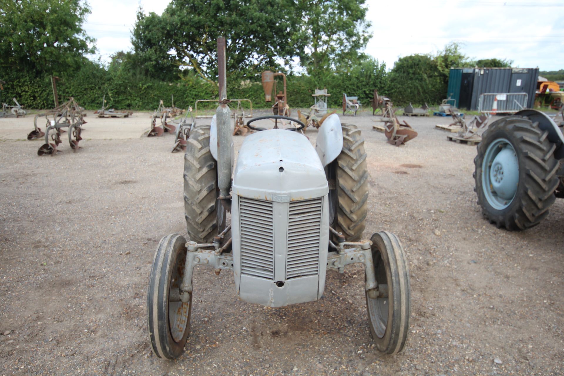 Ferguson TEF 20 diesel 2WD tractor. Serial number 411731. Built Wednesday 22 September 1954. - Image 2 of 66