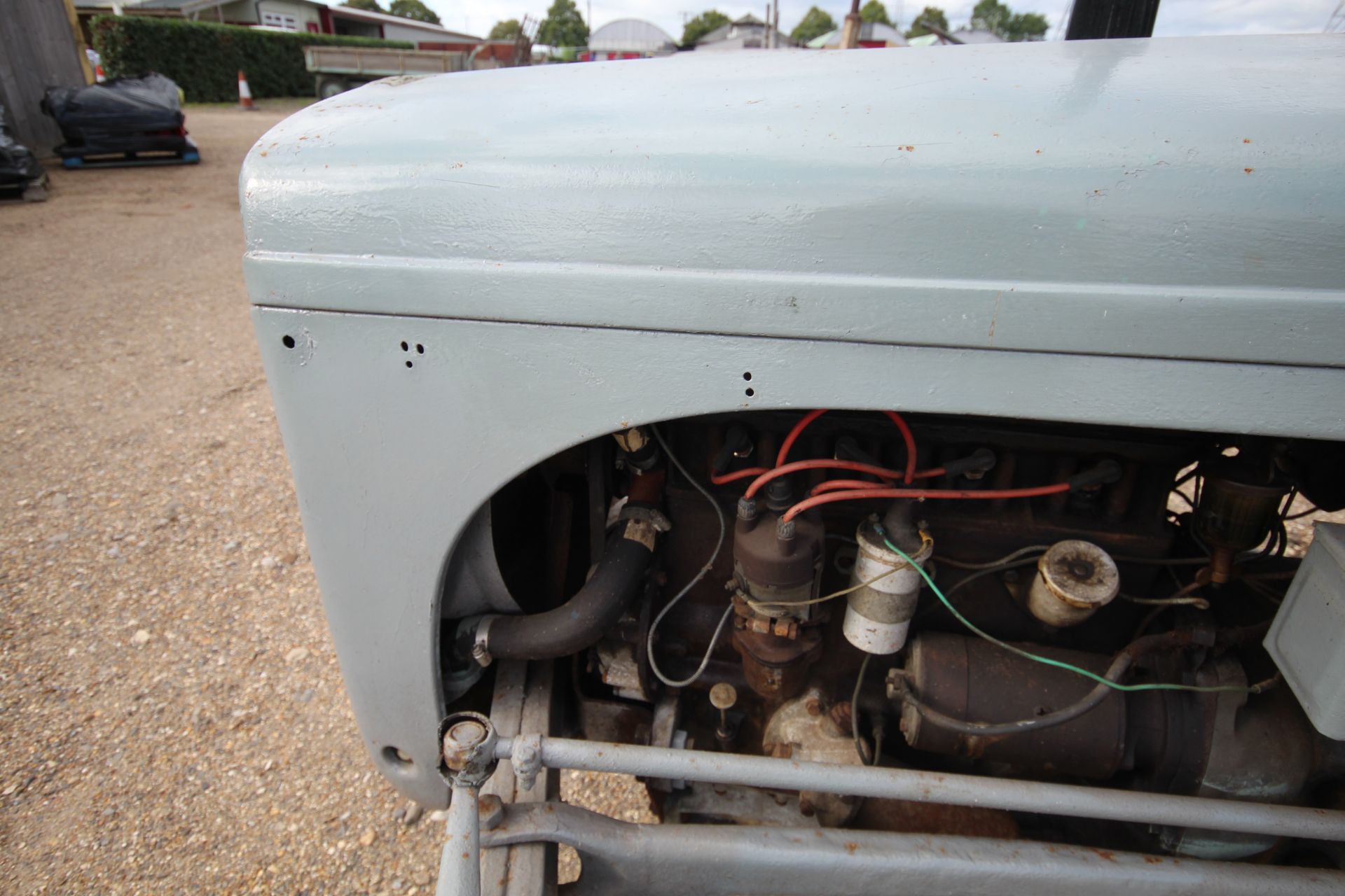 Ferguson TED 20 6V petrol/ TVO 2WD tractor. Serial number 127791. Built Friday  21st April 1950. Has - Image 37 of 57