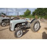 Ferguson TED 20 6V petrol/ TVO 2WD tractor. Serial number 127791. Built Friday  21st April 1950. Has