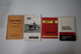 David Brown 880 Selectamatic instruction book, David Brown A series plough instruction book; David