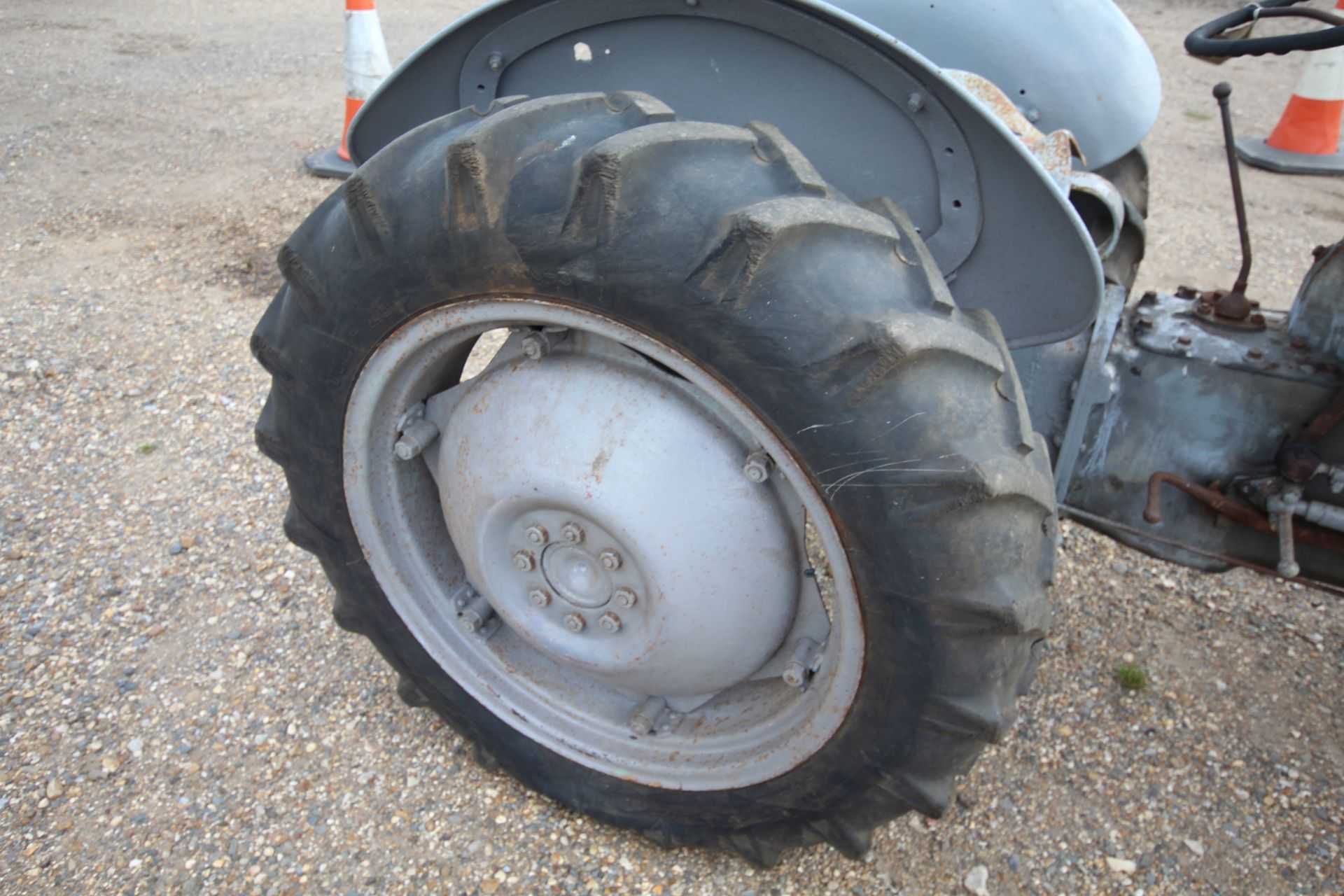 Ferguson TED 20 6V petrol/ TVO 2WD tractor. Serial number 127791. Built Friday  21st April 1950. Has - Image 20 of 57