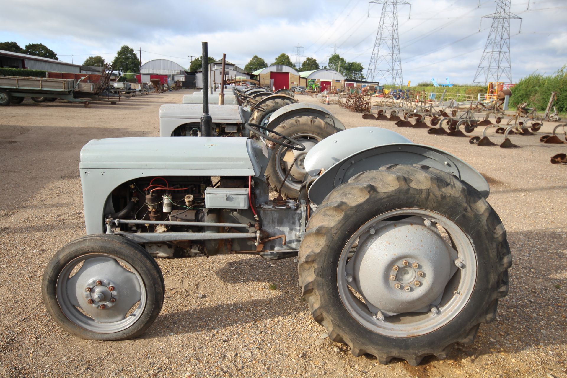 Ferguson TED 20 6V petrol/ TVO 2WD tractor. Serial number 127791. Built Friday  21st April 1950. Has - Image 8 of 57