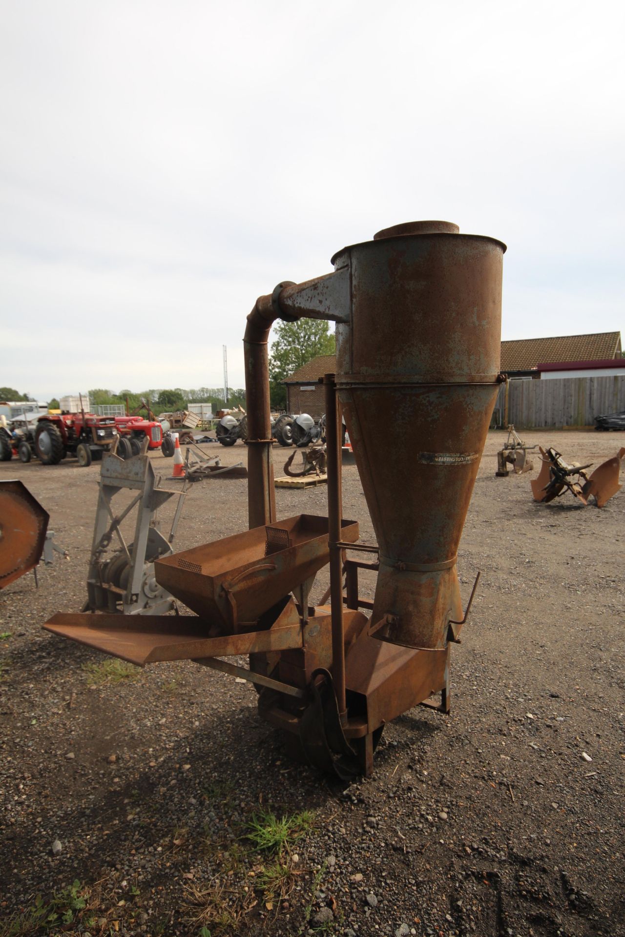 Ferguson Portable Hammer Mill. Model Number H-LE-A20. Serial Number HFM605. With various screens. - Image 3 of 18