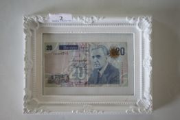 Northern Irish £20 note bearing Harry Ferguson and a Ferguson Brown.