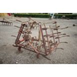 Massey Ferguson manual folding Flexiharrow. Model 333. Serial number 36695. Badged.