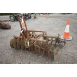 Ferguson Mounted Tandem Disc Harrow. Model 4A-BE-22. No badge.