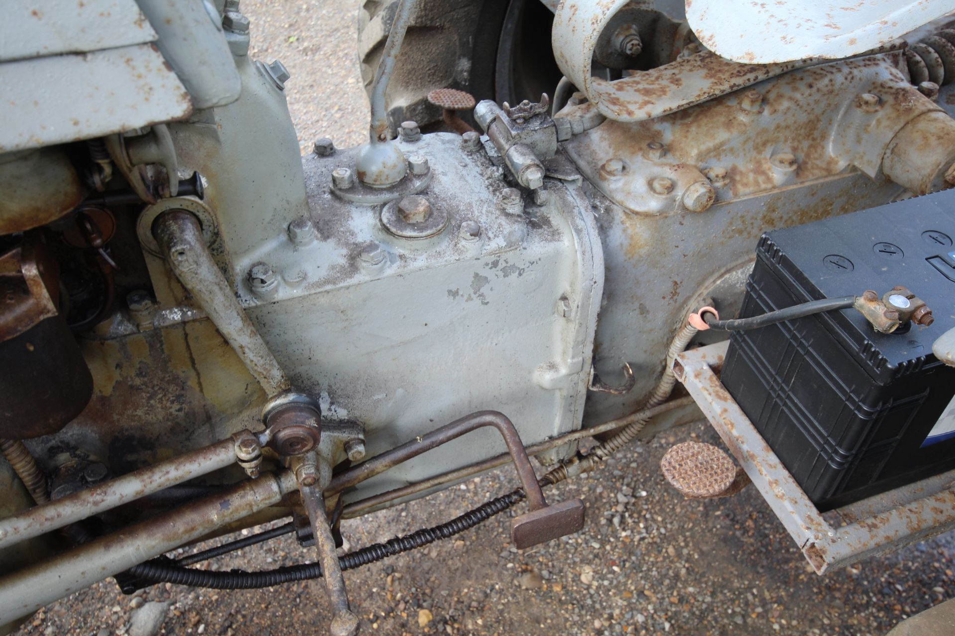 Ferguson TEF 20 diesel 2WD tractor. Serial number 411731. Built Wednesday 22 September 1954. - Image 38 of 66