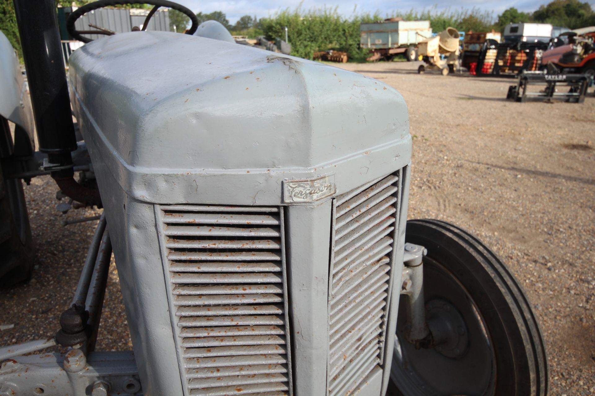 Ferguson TED 20 6V petrol/ TVO 2WD tractor. Serial number 127791. Built Friday  21st April 1950. Has - Image 9 of 57