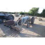 Ferguson TED 20 petrol /TVO 2WD tractor. Serial number 411764. Built Wednesday 22 September 1954.